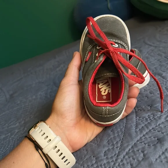 Vans toddler red grey - Picture 3 of 4